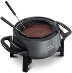 Rival Fondue Non-Stick Pot, Grey - 