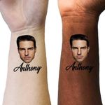 Custom Temporary Tattoos, Custom Tattoo with your face and name, Party Accessory, Stag Dos, Hen Parties. Birthdays, Party Favours, Events Tattoo (15 Tattoos)