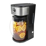 Brentwood KT-2150BK Iced Tea and Coffee Maker with 64 Ounce Pitcher, Black, One Size