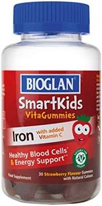 Bioglan SmartKids Iron | Vitamin C | Energy Support | 30 Gummies