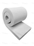 Feature Home Medium Density Foam Upholstery Sheet - 60" x 20" (152.4 cm x 50.8 cm) - ALL THICKNESSES (1" Thick (2.5 cm))