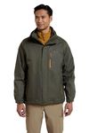 Mountain Warehouse Bracken Extreme 3 in 1 Mens Waterproof Jacket Dark Green Large