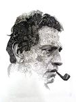 Tallenge - Satyajit Ray - Art Poster - Small Poster Paper (Paper,12 x 17 inches,Multicolor)