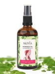 Skivia Moringa Carrier Oil - 100 ml | Virgin & Cold-Pressed | Moisturizes & Cleanses Skin | Enhances Hair Health