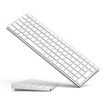 Yivandi Wireless Keyboard for Apple Mac OS –QWERTY Layout, Scissor Keys Precise Typing,Rechargeable Battery Extra Long Working Time Bluetooth Keyboard for iMac/MacBook Pro/Mac Mini or iPad…