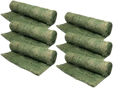 Dewitt 6-Pack Single Net Excelsior Blanket, Green, 4 x 112.5 Feet – Aspen Wood Fiber Erosion Control Mat with Netting for Soil Protection, Grass & Seed Establishment, Ground Cover and Landscaping