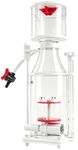 Protein Skimmer for 50-100 Gallon Saltwater Aquariums, Ultra Silent Operation (≤35dB), DC Pump with Adjustable Flow Control, Nano-Scale Protein Skimmer, Suitable for Saltwater Aquariums & Reef Tank