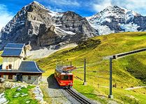 Jigsaw Puzzles 1000 Pieces for Adults jigsaw puzzles for adults 1000 Piece Puzzle Educational Games, Jungfraujoch Switzerland.