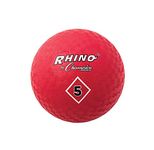 Champion Sports Playground and Kickball Nylon 5-Inch Red Balls