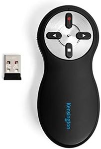 Kensington Télécommande de Présentation USB Sans Fil avec Pointeur Laser Rouge, Compatible avec Windows & macOS - Portée 20m (33374EU)