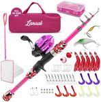 Lanaak Kids Fishing Pole and Tackle