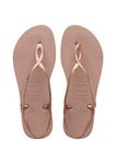 Havaianas Girls Luna (Mini Me), Crocus Rose, UK child 10/11