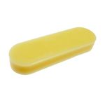 ZLKSKER Leather Edging Sealing Wax Polishing Wax, Leather Burnishing Leather Working Tool for Leather Carving (Transparent)