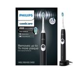 Philips Sonicare ProtectiveClean 4100 Rechargeable Electric Toothbrush (Black)