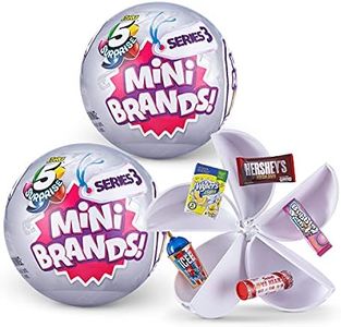 5 Surprise Mini Brands Series 3 - Mystery Brand Collectibles Made by Zuru - 2 Pack, Multicolor