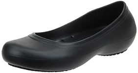 Crocs Women's Crocs Work W Ballet Flats, Black Black 001, 5 UK