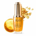 RAS Luxury Oils 24K Gold Radiance Elixir Face Serum for Glowing Skin & Skin Brightening | Face Oil | Nourish & Repair | Reduce Wrinkles, Acne & Dark Spots | (15 ml)