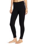 Duofold Women's Heavy Double Layer Thermal Leggings Heavy-Weight Double Layer Thermal Leggings, Black, XL