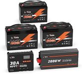 LiTime 3.84kWh Energy with 3pcs 12V