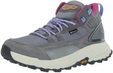 New Balance Women's Fresh Foam X Hierro V1 Mid-Cut Trail Running Shoe, Steel/Castlerock/Magenta, 8.5