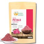 Herbs Botanica Rose Petal Powder Organic 100G / 3.52 Oz For Face Mask, Skin Care, Natural And Chemical Free, No Added Preservatives Or Colors