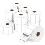 Anylabel 2" x 1" Direct Thermal Labels, Thermal Printer Labels for UPC Barcodes Postage Address Compatible with Rollo, Zebra, Munbyn, Nelko Thermal Labels Printers (12 Rolls, 1300 Labels/Roll)
