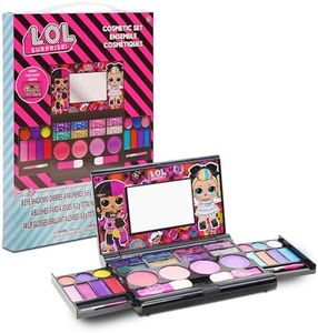 L.O.L Surprise! Makeup Set for Kids | Makeup Palette Includes Lip Gloss, Blush, Eye Shadow & More | Suitable for Ages 3 & above by Townley Girl