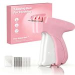 Stitch Gun for Clothes, Tag Attacher Guns, Micro Stitch Gun with 1000 Fasteners & 5 Needles, Compact and Portable, Clothes Tagging Gun for Socks, Hats