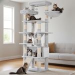 Heybly Tall Cat Tree,78 inch Multi-