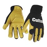 Cutter CW700 Strimmer & Trimmer Glove, Yellow,Black, XL