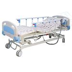 Tychemed Steel Icu Bed For Patient Electrical Three Function Bed (Blue, White), ?90 Centimeters