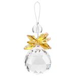 Pack of 2, Clear K9 Crystal ball Suncatcher Pendant Pendant Prisms Pendant of the Wedding Ornaments Christmas Decoration Lemon Tree