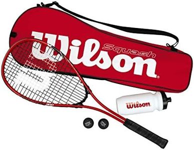 WILSON Sporting Goods Starter Squash Kit, Red