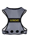 Proviz REFLECT360 Breathable Reflective Unisex Running X-Vest, Adjustable Hi Visibility Sports Vest