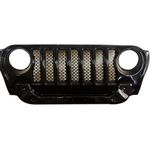 The Adventure Garage Mahindra New Thar 2020 Modified Front Grill ABS Material - (Napoli Black)