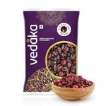 Amazon Brand - Vedaka Whole Candied Cranberries - 1kg | Tasty Snack for Kids and Adults | Quality Berries