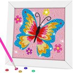 QEUOYSS Diamond Art Kit for Kids wi