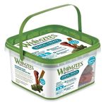 WHIMZEES Natural Grain Free Daily Dental Long Lasting Dog Treats, Variety Box, Small, 56 Count, Vegetable