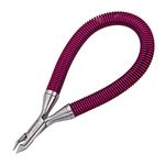 Tweezerman Grip and Snip Spiral Spring Cuticle Nipper, 3.2 Ounce (3198-R)