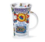 Dunoon Physics Fine Bone China Mug for GCSE, A Level, Degree, Teacher, Graduation - Made in England