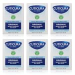 CUTICURA Mildly Medicated Bar Soap 100g 6 PACK VALUE. Skin Soothing Anti-bacterial. Allantoin & Glycerin to Prevent Minor Infections & Irritations. Hand, Face & Body