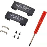 Studio 3 Replacement Hinge as Same as The OEM Replacement Parts Accessories Durable Repair Kit Compatible with Beats by Dre Studio3 (A1914) Studio Pro (A2924) Wireless Headphones (Black)