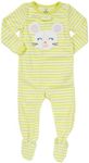 Carter's L/S Footed Blanket Sleeper - Stripe Mouse- 5