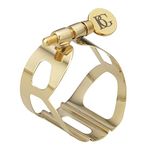 BG L60 Ligature with Cap, Baritone Saxophone, Trad, Gold-Plated