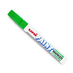 UNI-BALL PX20 Bullet Shaped Paint Marker | Green Ink, Pack of 1