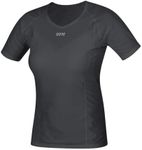 GORE WEAR Women's M W Windstopper Base Layer Shirt, Black, XS/0-2