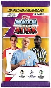 2023-24 Topps Match Attax UEFA Champions League Cards Packet (12 Cards Each)