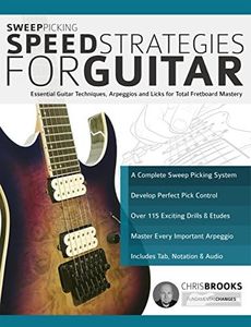 Sweep Picking Speed Strategies for Guitar: Essential Guitar Techniques, Arpeggios and Licks for Total Fretboard Mastery (Learn Rock Guitar Technique)