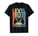 Level 30 Unlocked Shirt Funny Video
