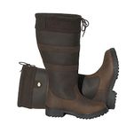 Rhinegold Women's 810w-6-brn Rhinegold Elite Brooklyn Boot Wide Leg, Brown, 6 UK